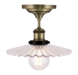 Plafond Glas Klar Globen Lighting Cobbler 25cm