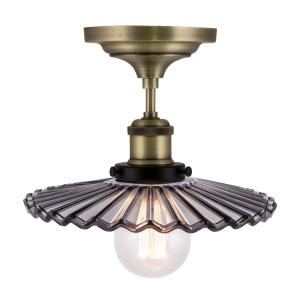 Plafond Glas Rökfärgad Globen Lighting Cobbler 25cm