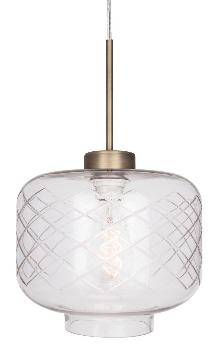 Globen Lighting Ritz Taklampa Klar Med Slipat Glas