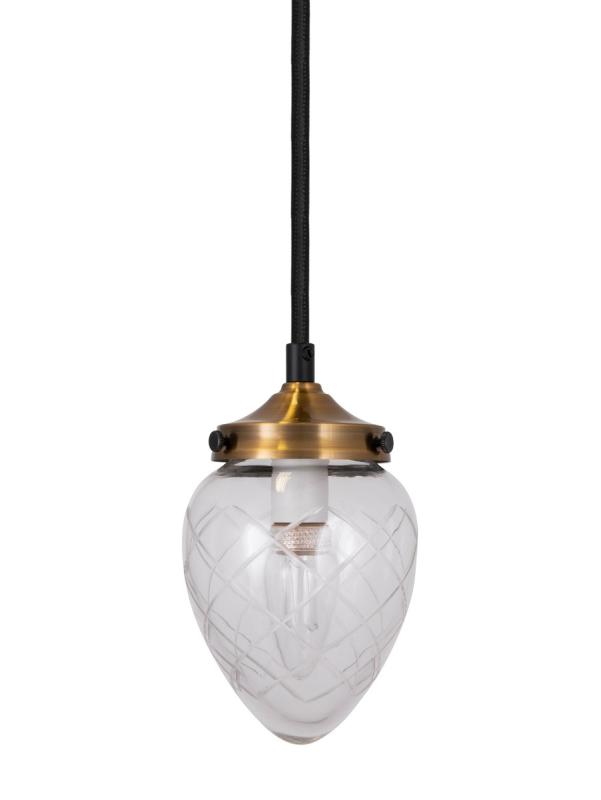 Fönsterlampa Glas Klar Globen Lighting Juni 11 at lavanille