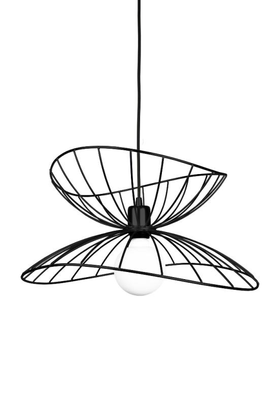 Taklampa Pendel Svart Globen Lighting Ray 45cm at lavanille