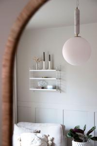 Taklampa Pendel Marmor Vit Globen Lighting Torrano 30cm