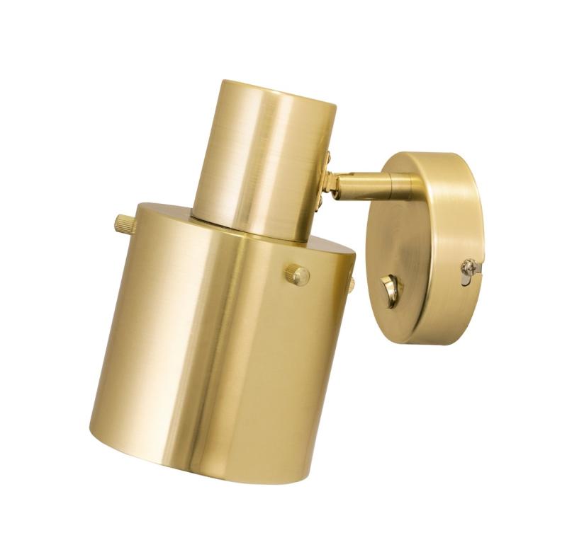 Vägglampa Mässing Globen Lighting Clark 17cm at lavanille