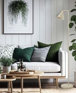 Golvlampa Beige Aneta Lighting Paris 143cm