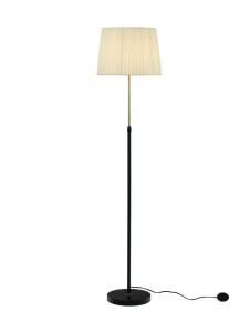 Golvlampa Ezai Svart/Beige 155cm Aneta Lighting