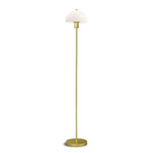 Golvlampa Glas Opal/Mässing Herstal Vienda 125cm