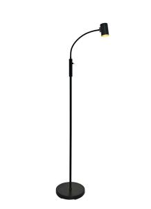 Golvlampa Hugin Svart 135cm Aneta Lighting