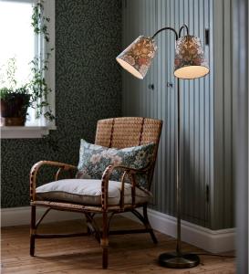 Golvlampa Mässing/Grön PR Home Amy 150cm