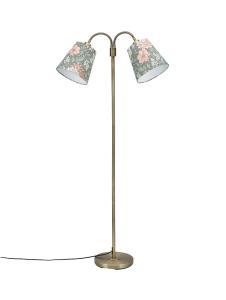 Golvlampa Mässing/Grön PR Home Amy 150cm