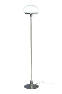 Golvlampa Silver/Vit Aneta Lighting New August 140cm