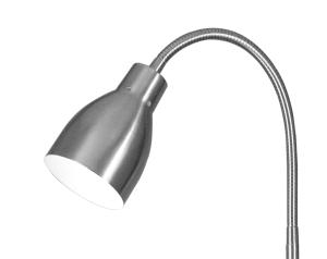 Golvlampa Stål E27 Aneta Lighting Sarek