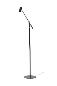 Golvlampa Svart Aneta Lighting Concord 130cm