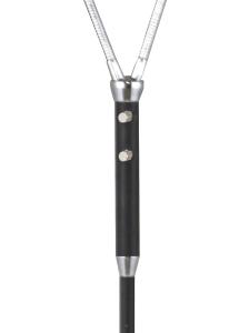 Golvlampa Svart/Krom 2L Aneta Lighting Hero 130cm