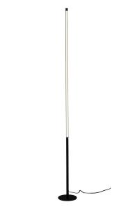 Golvlampa Svart Dimbar LED Aneta Lighting Stecco 160cm