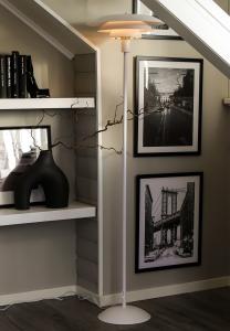 Golvlampa Vit Aneta Lighting Epsilon 150cm