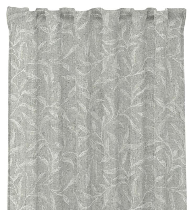 Ljusgrå Gardin Redlunds Camebridge 2-Pack 140x250cm at lavanille