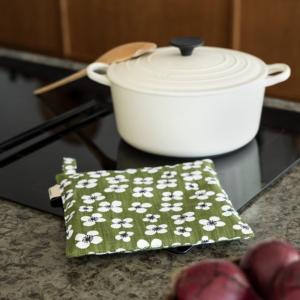 Grytlapp Belle Amie Mörkgrön 23x23cm Almedahls