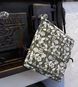 Grytlapp De Mina Mossgrön 22x22cm Svanefors