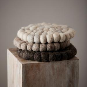 Grytunderlägg Nisha Nougat 20cm Svanefors