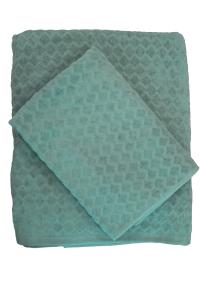 Handduk Diamond Grön 50x70cm Nina Royal