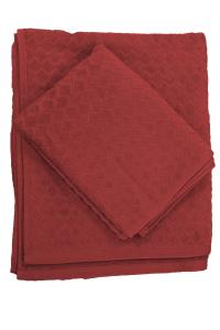 Handduk Diamond Mörkröd 50x70cm Nina Royal