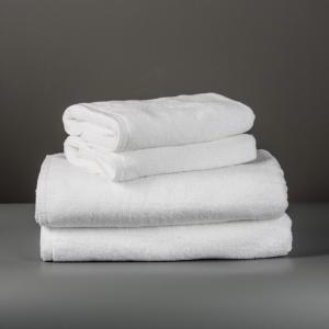 Badlakan Fritz Magnus Edge Frotté 600g Vit 100x150cm