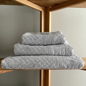 Badlakan Fritz Magnus Luxury Frotté 550g Grå 70x140cm