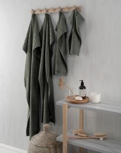 Badlakan Mörkgrön 65x130cm Borganäs of Sweden Basic