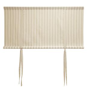 Hissgardin Randig Redlunds Madicken Linnebeige 100x90cm