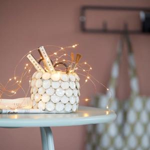 House Doctor Dot Vas Vit 10 cm