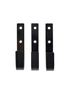 House Doctor Bath Krokar 3-Pack Svart 10cm