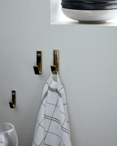 House Doctor Bath Krokar 3-Pack Guld 7cm