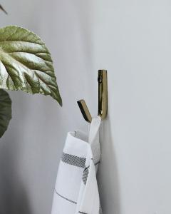 House Doctor Bath Krokar 3-Pack Guld 5cm