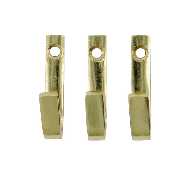 House Doctor Bath Krokar 3-Pack Guld 5cm at lavanille