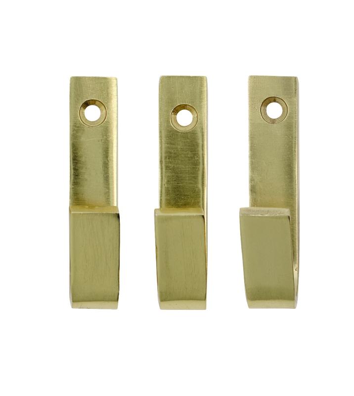 House Doctor Bath Krokar 3-Pack Guld 7cm at lavanille