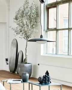 Taklampa Antikbrun House Doctor Boston 60cm