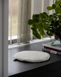 Sittdyna Cuun Svart/Vit 35cm House Doctor