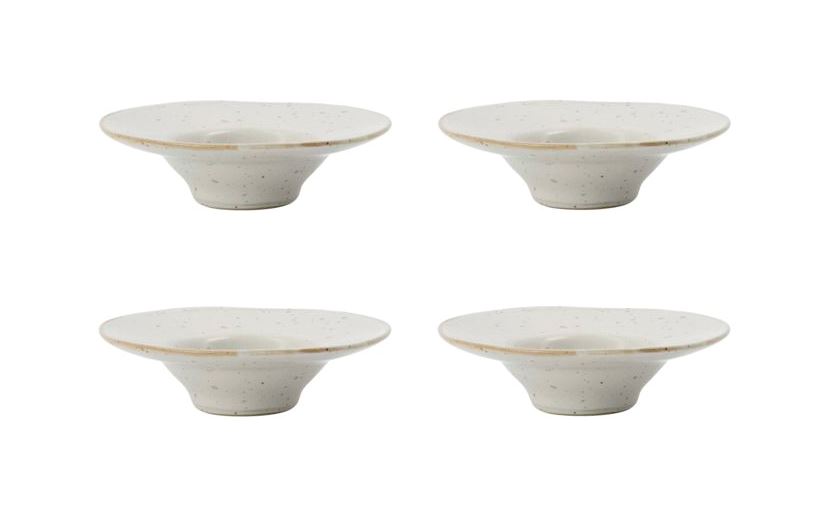 House Doctor Pion Äggkopp 4-pack Grå/Vit
