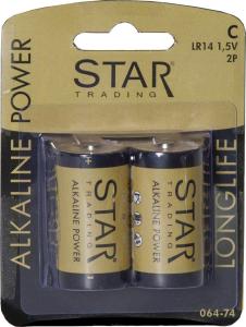 Star Trading Batteri C 1,5V Power Alkaline