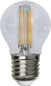 LED-Lampa E27 Klot Klar 4,2W(40W) Star Trading Filament 4,5cm