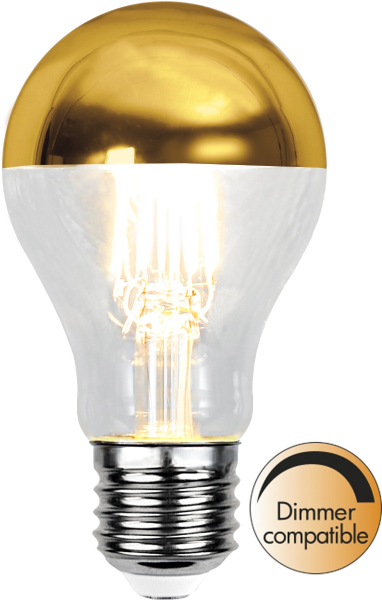 Star Trading LED-Lampa Top Coated E27 Guld 4W