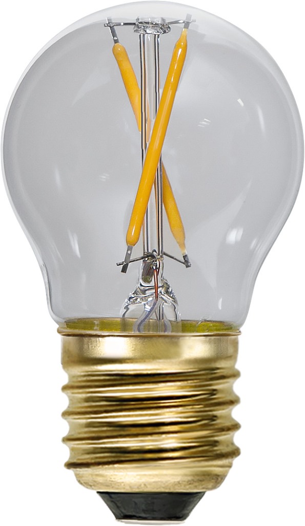 Star Trading LED-Lampa E27 Soft Glow 0,5W Klar