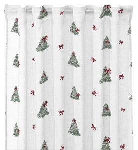 Julgardin Redlunds Christmas Tree Vit 120x250cm 2-Pack