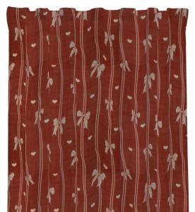 Julgardin Redlunds Stella Röd 140x250cm 2-Pack