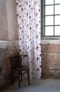 Julgardin Vit 2-Pack Fondaco Domherre 135x245cm