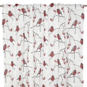 Julgardin Vit 2-Pack Fondaco Domherre 135x245cm