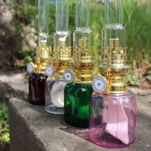 Karlskrona Lampfabrik Koholmen Fotogenlampa Klarglas 24cm