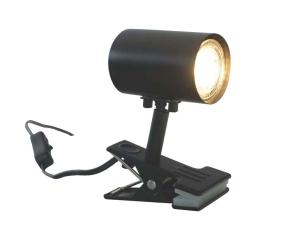 Klämlampa Hugin Svart 15,5cm Aneta Lighting