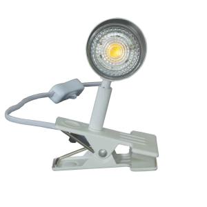 Klämlampa Hugin Vit 15,5cm Aneta Lighting