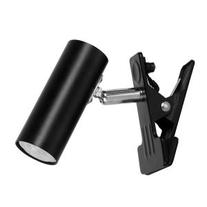 Klämlampa Mini Svart 13cm Oriva